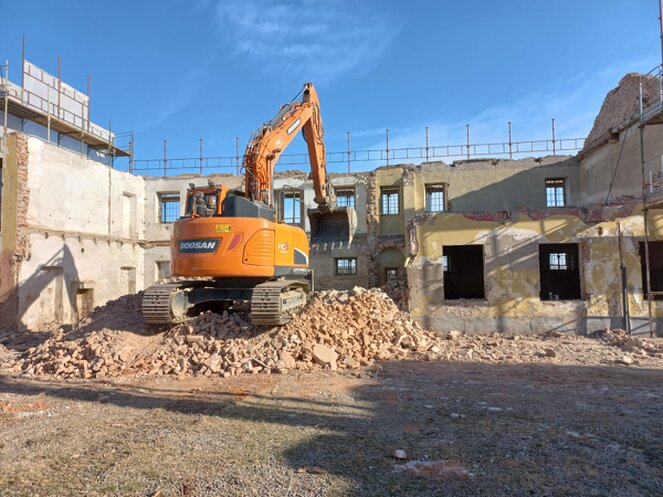 Demolizione di strutture in calcestruzzo ammalorato