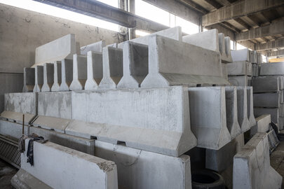 Blocchi prefabbricati in calcestruzzo